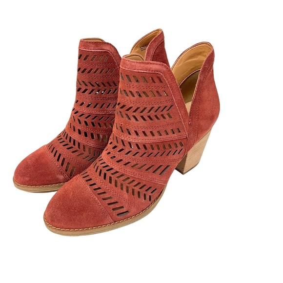 frye allister smock suede bootie